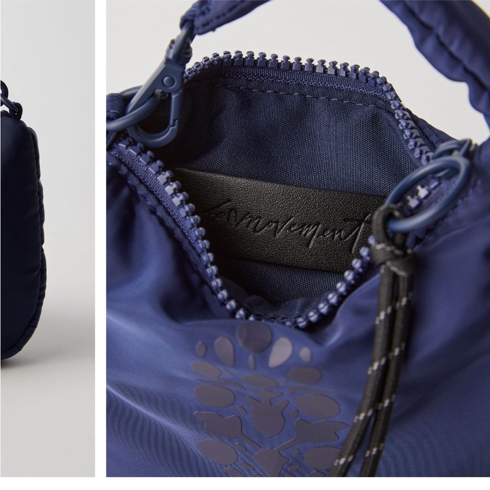 Free People Movement Navy Micro Buti Pouch NWT - Picture 5 of 13